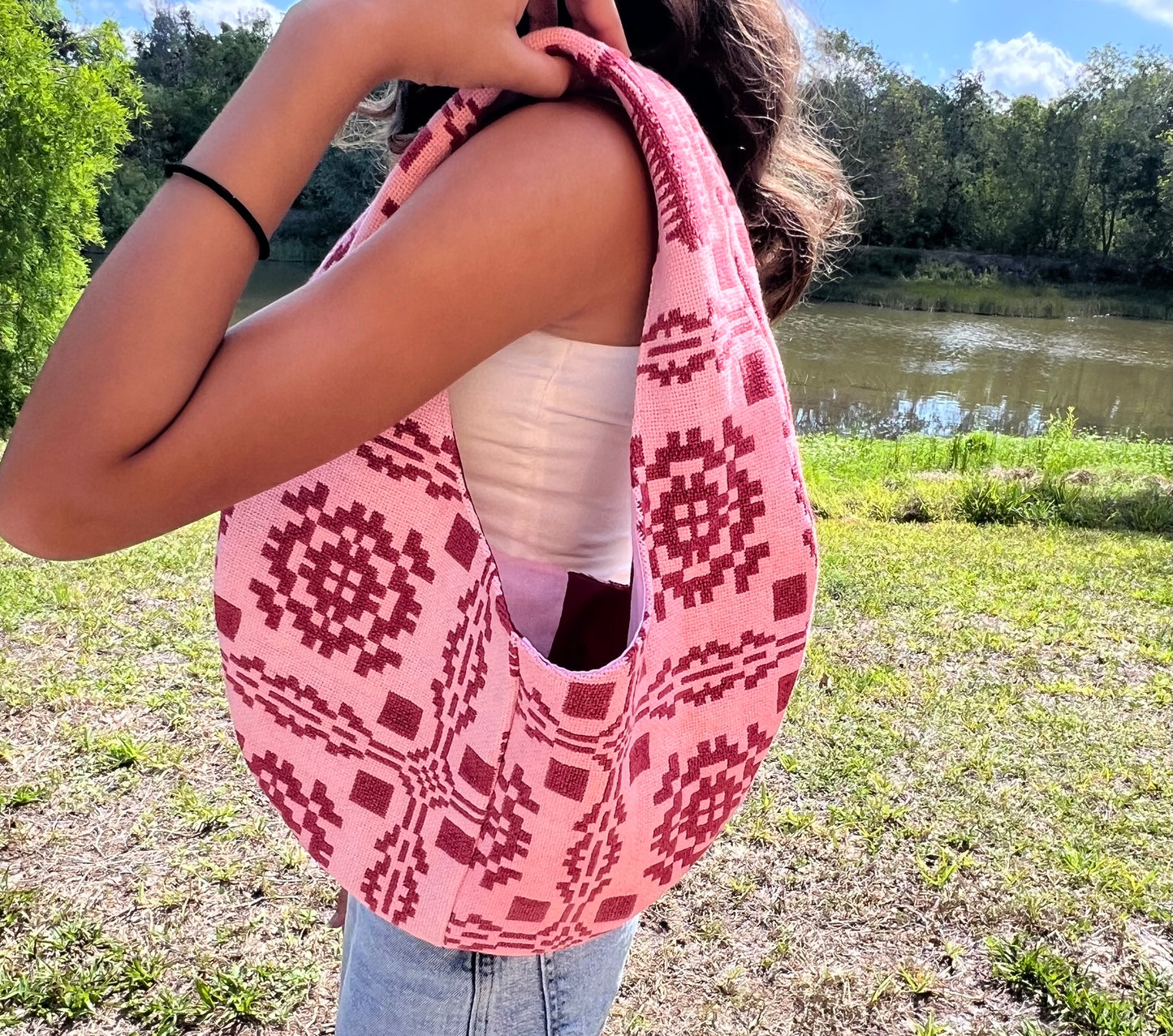 Round Boho Bag